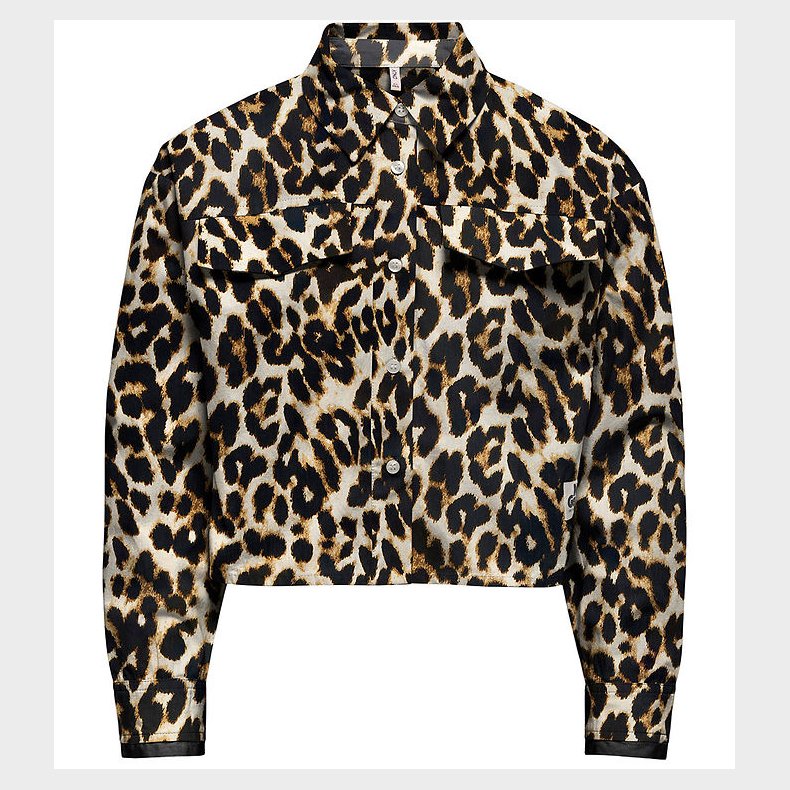 Kids Only Skjorte - KogClara - Black/With Clara Leo