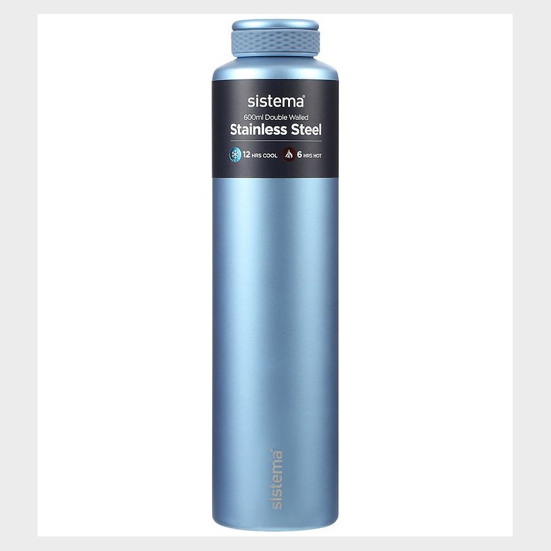 Sistema Termoflaske - Stainless Steel - 600 ml - Bl