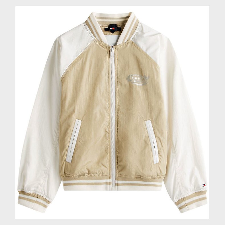 Tommy Hilfiger Sommerjakke - Bomber - Siltkhaki
