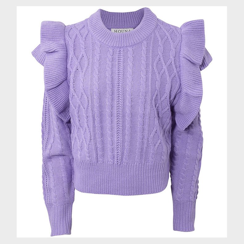 Hound Bluse - Strik - Lilac