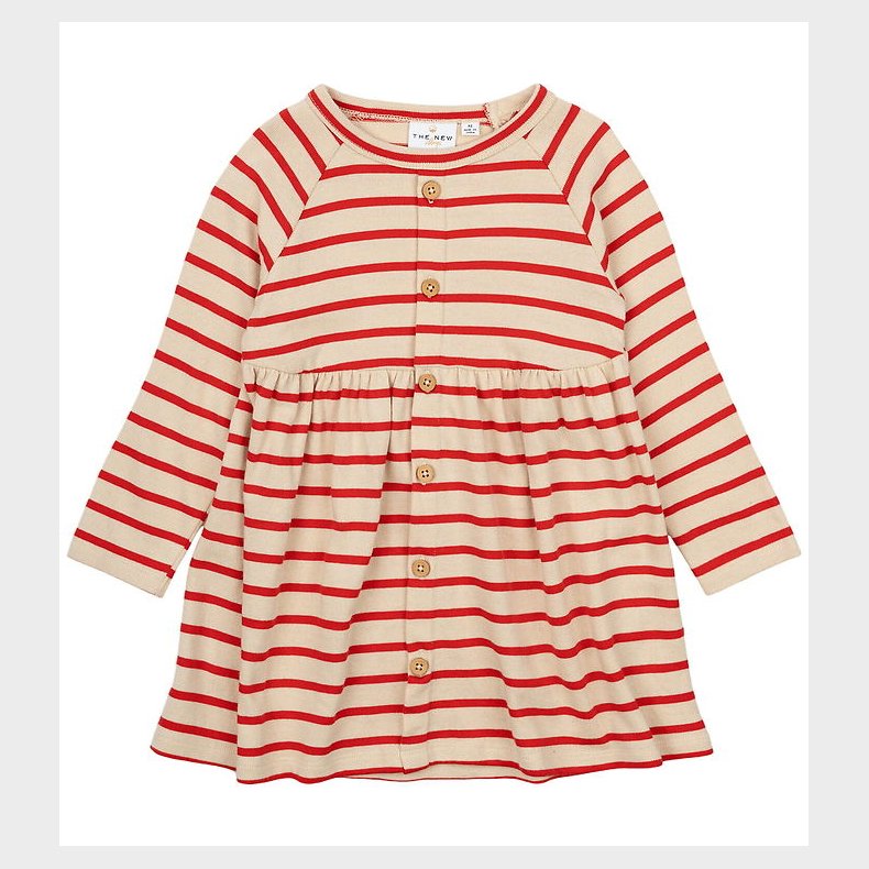 The New siblings Kjole - TnstNat - Poppy Red Striped