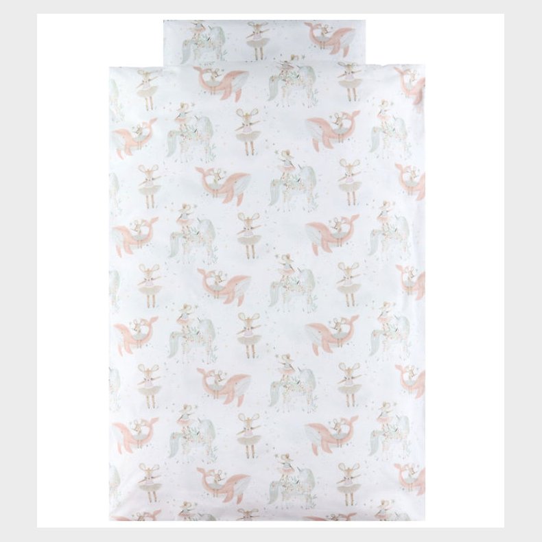 Nrgaard Madsens Sengetj - Baby - Hvid m. Ballet Mus