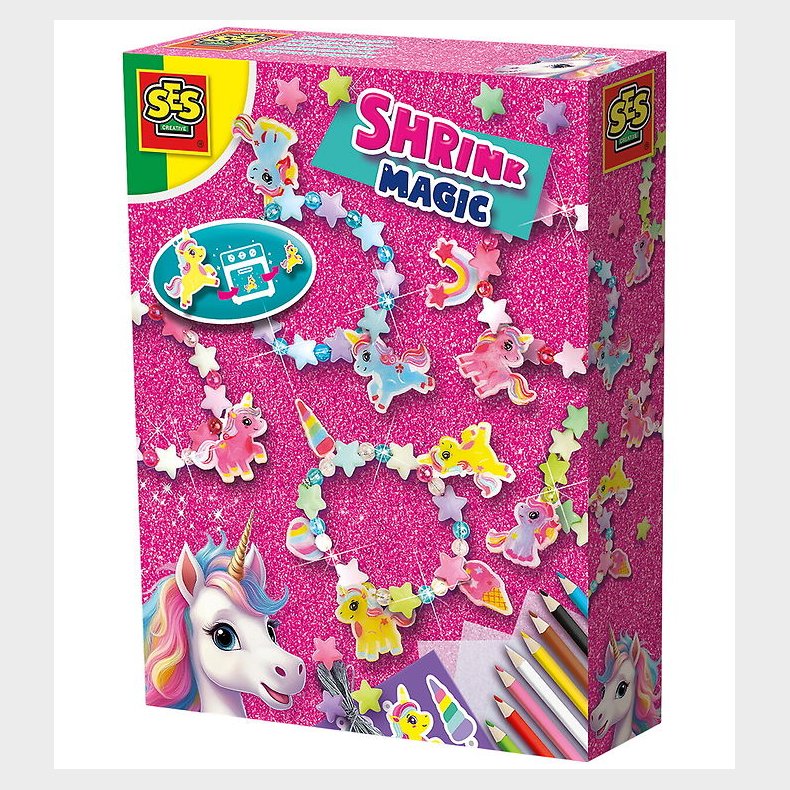 SES Creative Kreas�t - Krympeplast - Enhj�rning Armb�nd