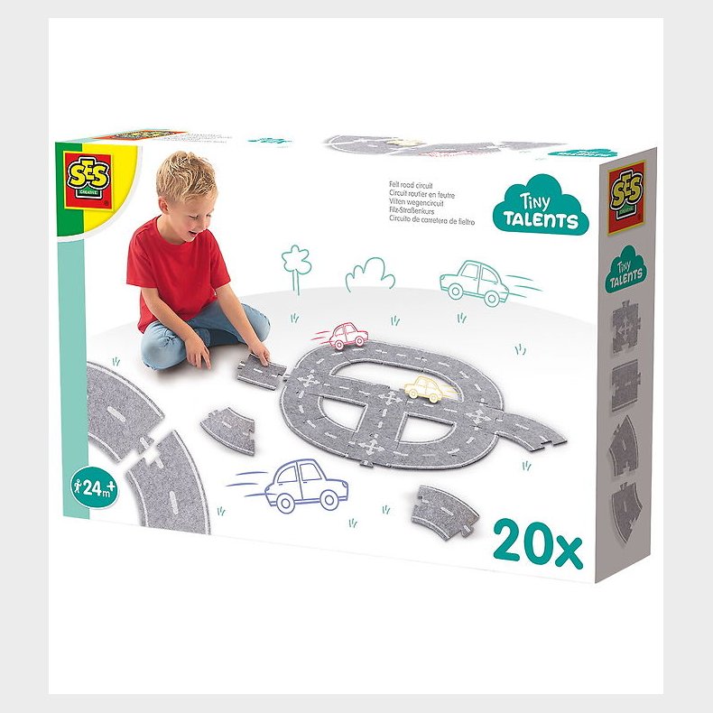 SES Creative Kreast - Filt Vejbane - 20 dele