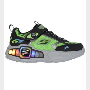 Skechers Sko m. Lys - Light Storm 3 - Lime/Black