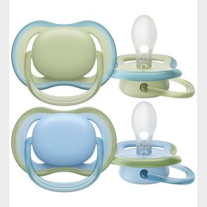 Philips Avent Sut - 2-pak - Ultra Air - Bl/Gr