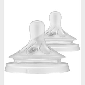 Philips Avent Flaskesutter - 2-pak - Natural Response - Klar