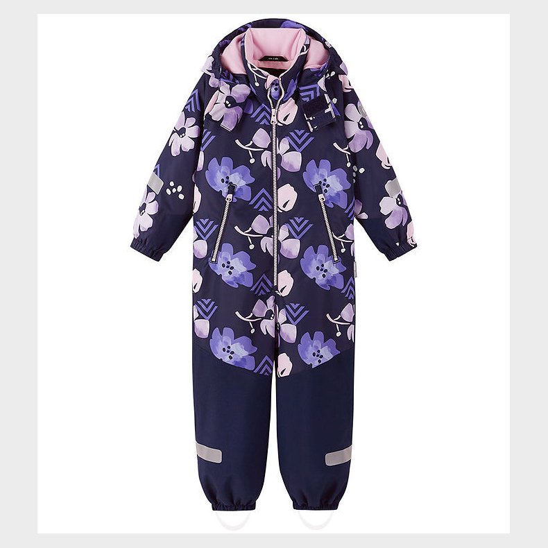 Reima Flyverdragt - Kurikka - Navy/Lilla