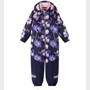 Reima Flyverdragt - Kurikka - Navy/Lilla