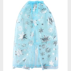 Molly & Rose Udkldning - Kappe - Bl Snefnug Silver