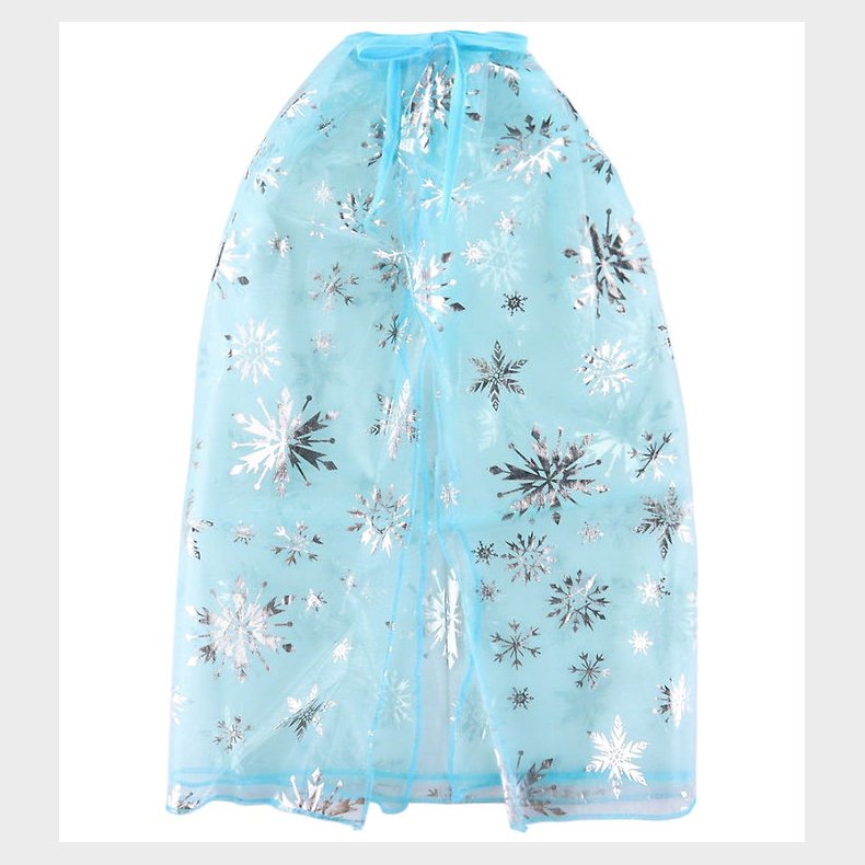 Molly & Rose Udkldning - Kappe - Bl Snefnug Silver