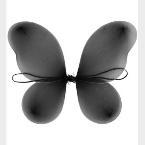 Molly & Rose Udkldning - Fe Vinger - Sort Glitter