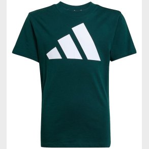 adidas Performance T-Shirt - J BL TEE 160 - AURIVY/WHITE