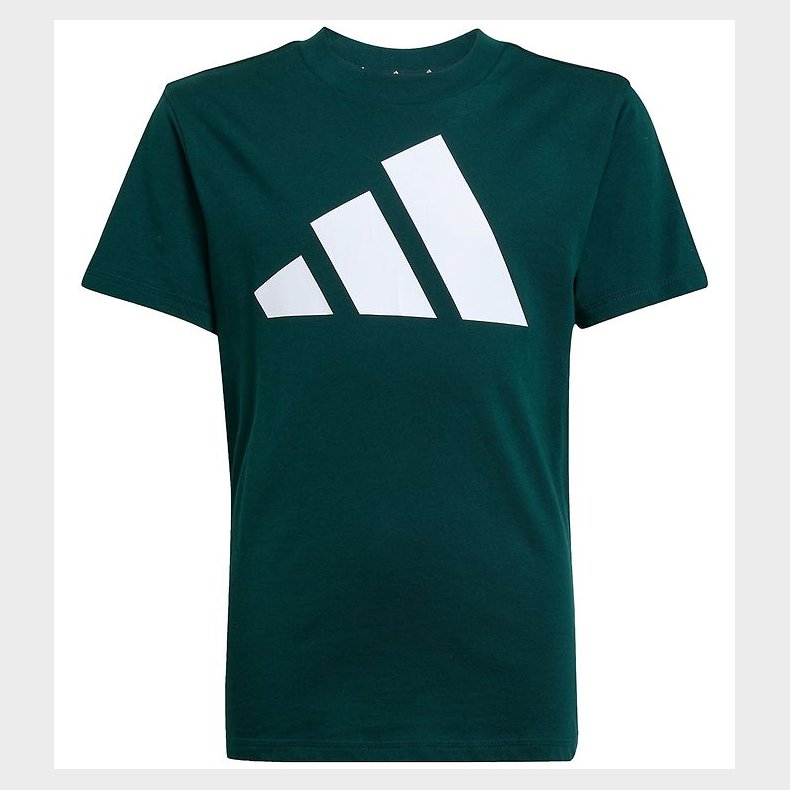 adidas Performance T-Shirt - J BL TEE 160 - AURIVY/WHITE