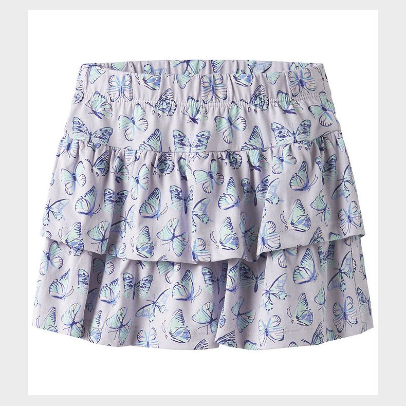 Name It Nederdel - NmfVigga - Purple Heather/Butterflies