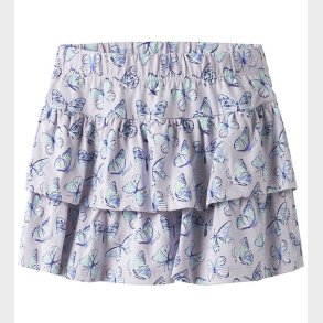 Name It Nederdel - NmfVigga - Purple Heather/Butterflies