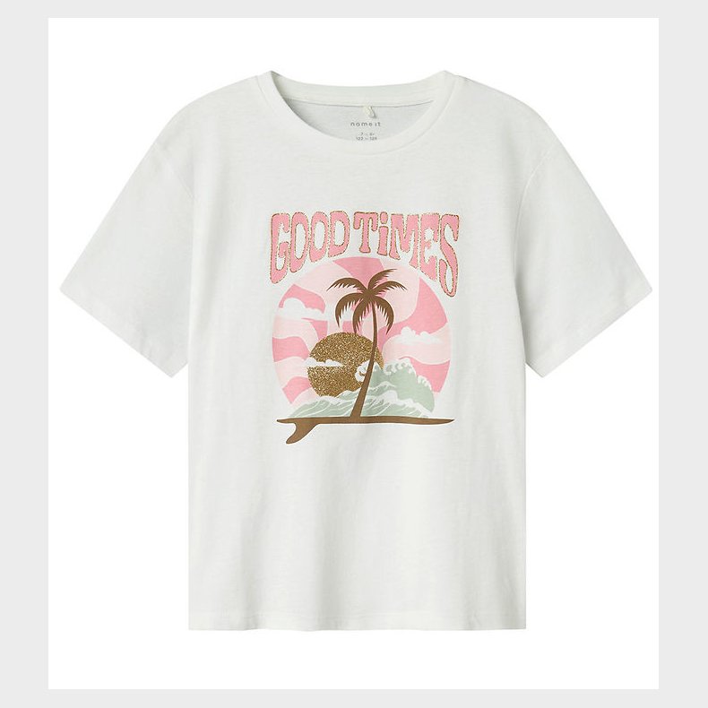 Name It T-shirt - NkfJekan - Bright White