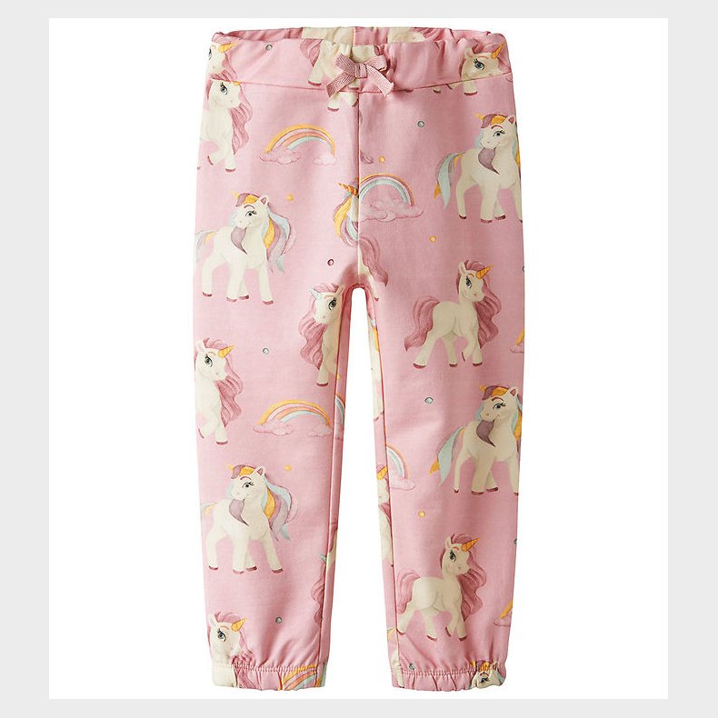 Name It Sweatpants - NmfDarlinga - Ballerina m. Enhjrning