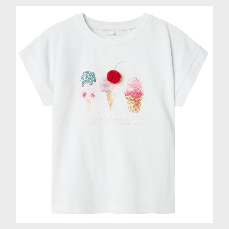 Name It T-shirt - NmfJosephina - Bright White