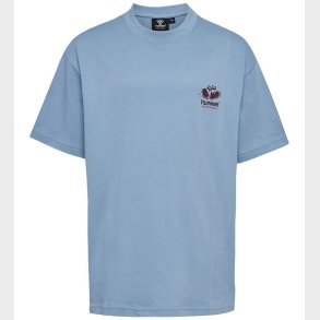Hummel T-shirt - hmlLoose - Faded Denim