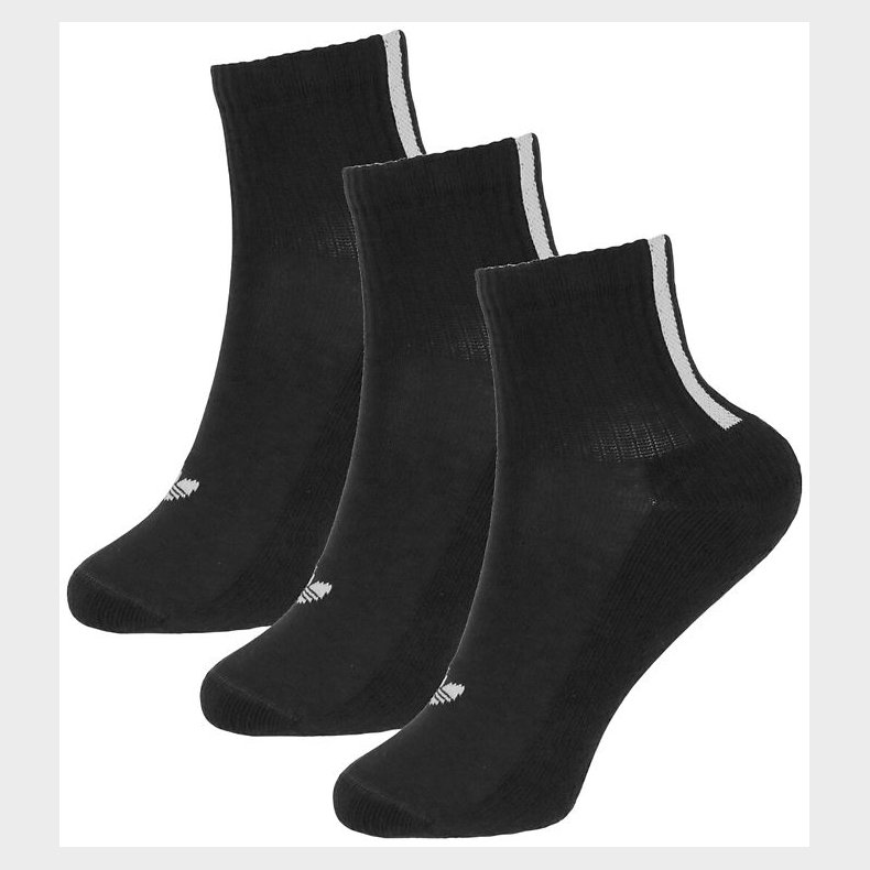 adidas Originals Ankelstrmper - 3-pak - Black