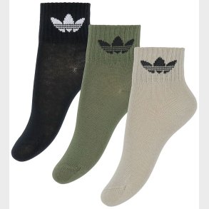 adidas Originals Ankelstr�mper - 3-pak - Stokha/Focoli/Black