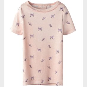Lil Atelier T-shirt - NmfGayo - Peach Blush/Butterfly