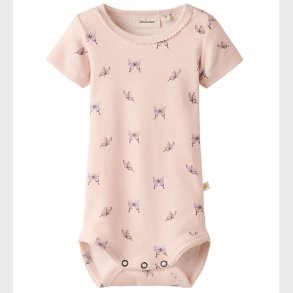 Lil Atelier Body k/ - NbfGayo - Peach Blush/Butterfly