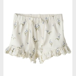 Lil' Atelier Shorts - NbfGayo - Coconut Milk/Forget Me Not
