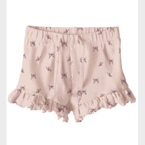 Lil Atelier Shorts - NbfGayo - Peach Blush/Butterfly