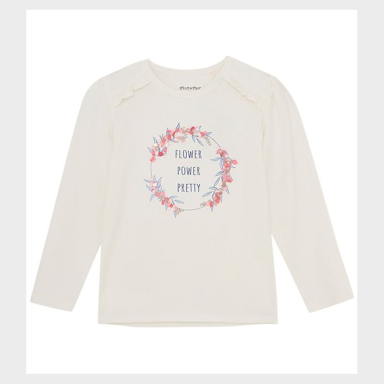 Minymo T-shirt - Marshmallow White