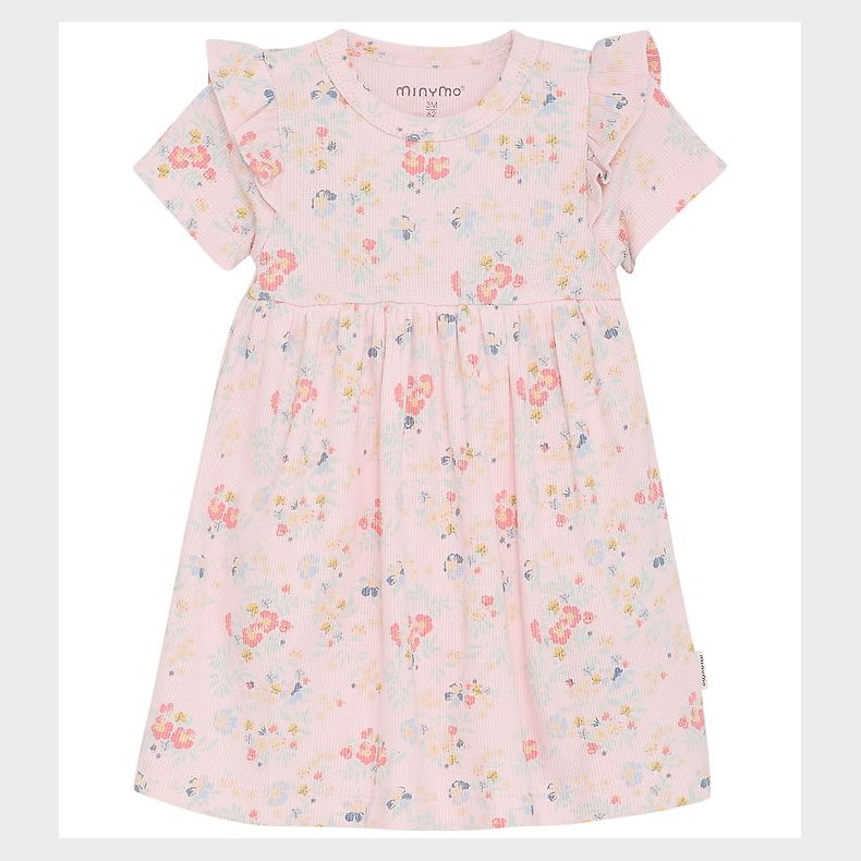 Minymo Kjole - Rib - Rosen Quartz