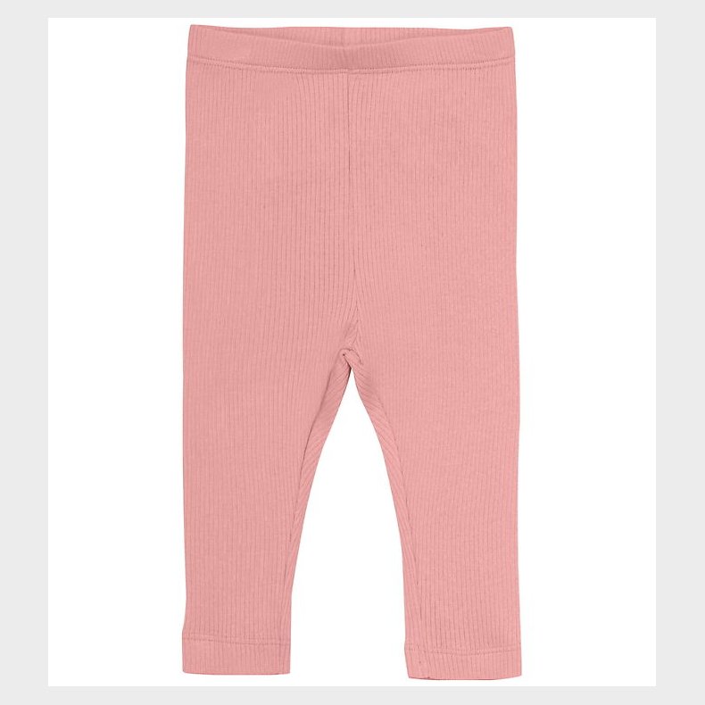 Minymo Leggings - Rib - Rosette