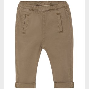 Minymo Bukser - Twill - Timber Wolf