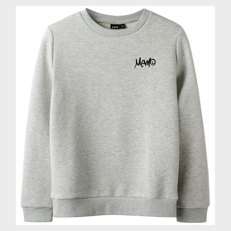 LMTD Sweatshirt - NlmEddy - Light Grey Melange