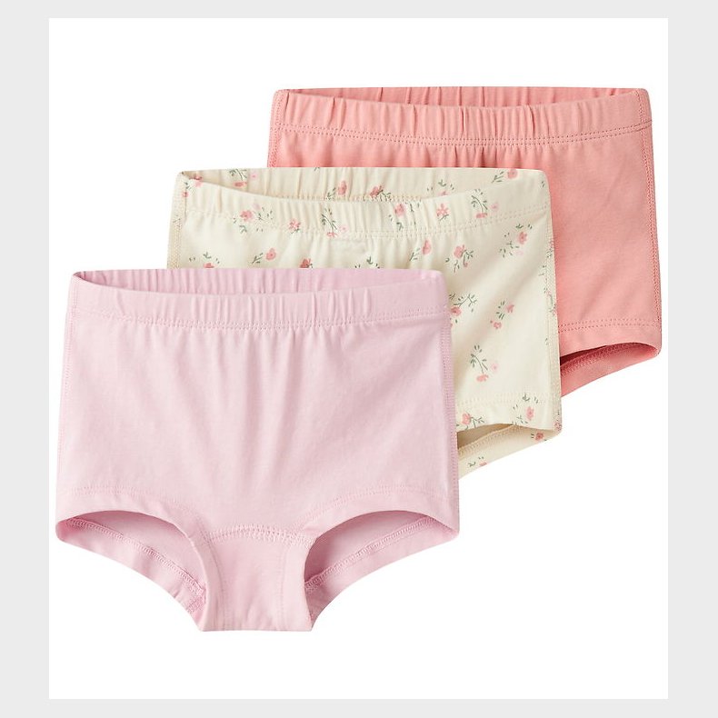 Name It Hipster - Noos - NmfTights - 3-pak - Turtledove/Pale Lil