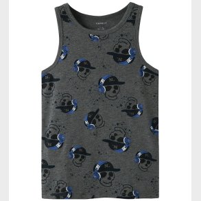 Name It Undertrje - Noos - NkmTank Top - 2-pak - Dark Grey Mela