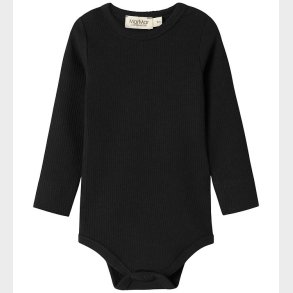 MarMar Body l/�- Rib - Plain - Noos - Black