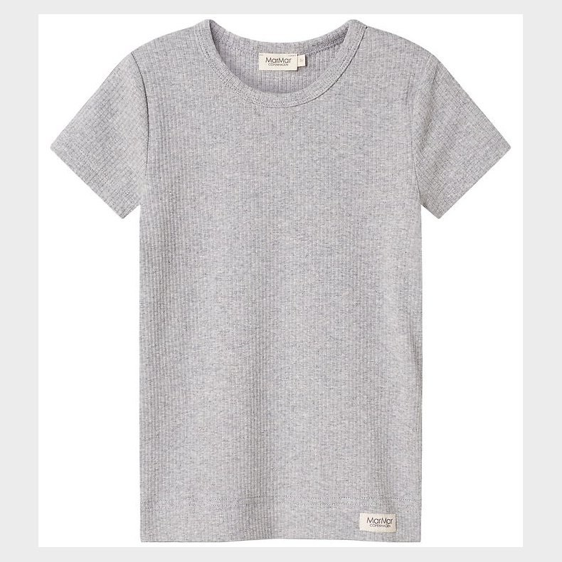 MarMar T-shirt - Rib - Modal - Noos - Lysegr�meleret