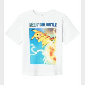 Name It T-shirt - NkmSkylar - Pokmon - Bright White