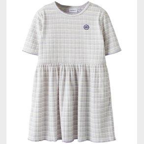 Name It Kjole - NmfFiona - Bright White/Stripes