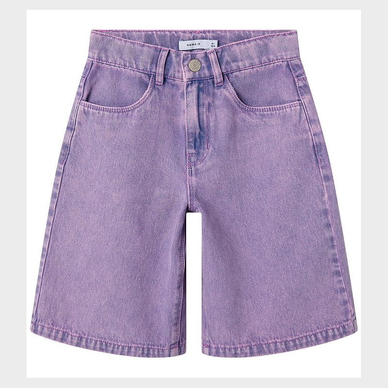 Name It Shorts - Denim - NkfRose - Orchid/Overdyed