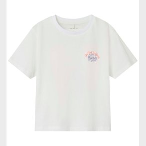 Name It T-shirt - NmmDartin - Bright White/Burger Lover