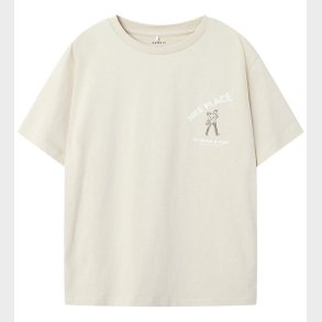 Name It T-shirt - NkmSaldur - Brown Rice