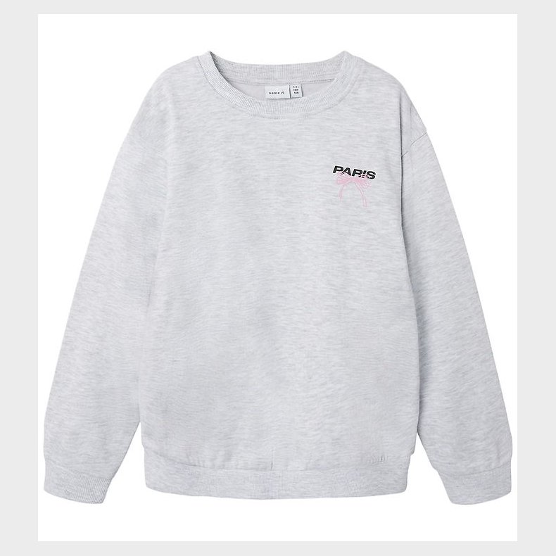 Name It Sweatshirt - NkfDaimy - Light Grey Melange