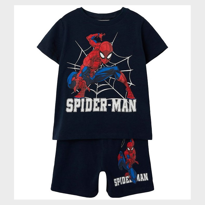 Name It Nattj - 2 Delt - Spiderman - NmmMus - Dark Sapphire