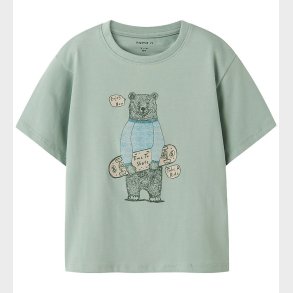 Name It T-shirt - NmmLinden - Jadeite