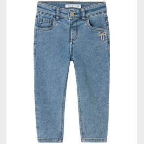 Name It Jeans - Noos - NmfBella - Medium Blue Denim/Bom Embroide