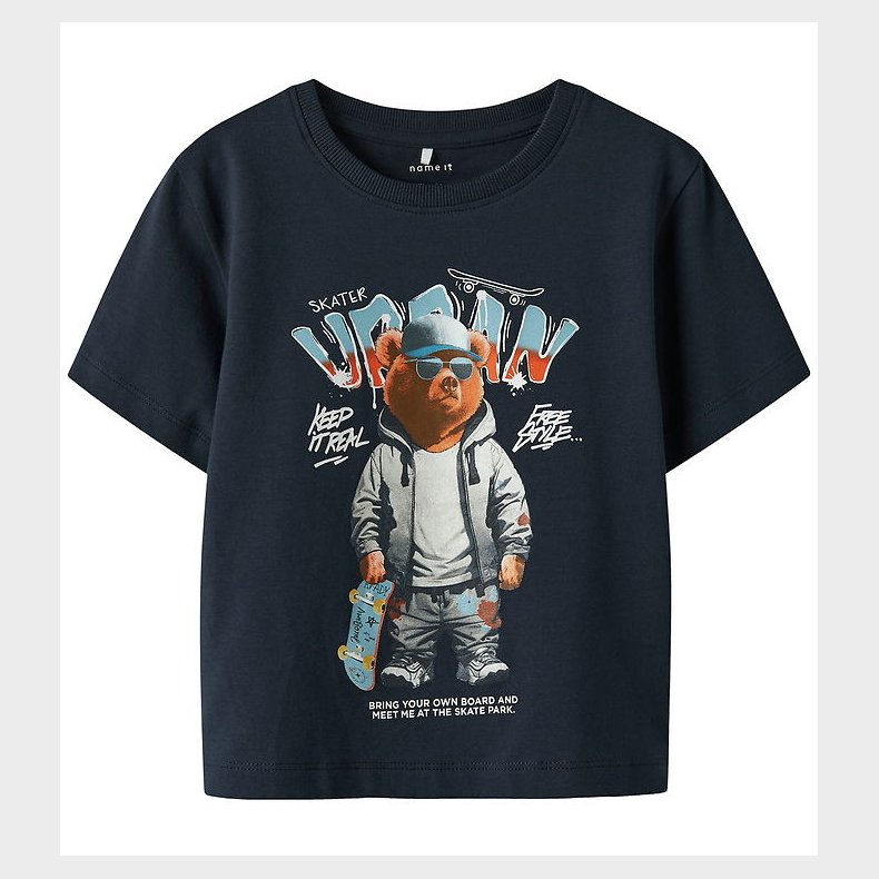 Name It T-shirt - NmmLewis - Navy Blazer