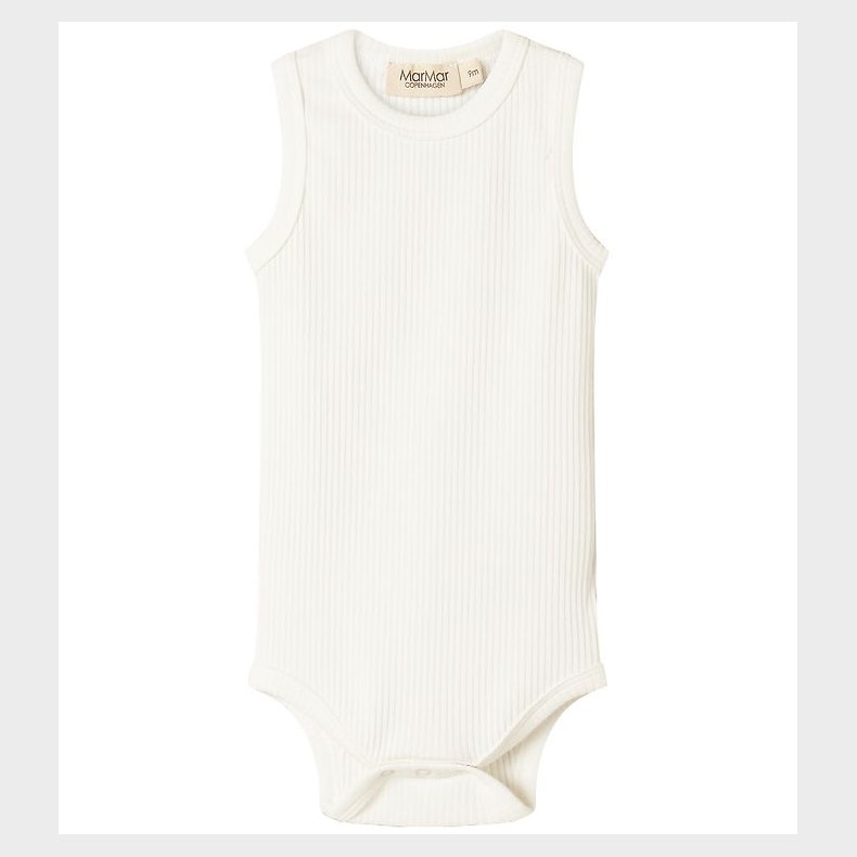MarMar Body u/� - Rib - Sleeveless - Noos - Gentle White
